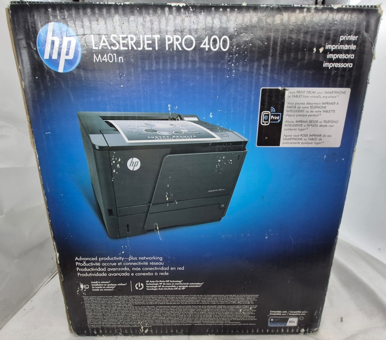 HP LaserJet Pro 400 M401n Workgroup Laser Printer - NEW