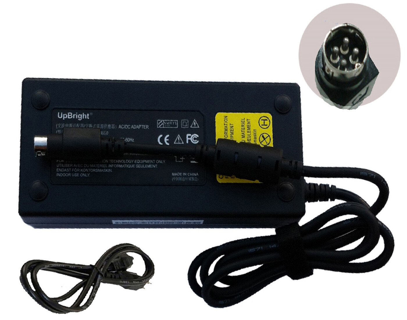 24V 6.25A 150W AC Adapter For MakerBot Replicator 2 Desktop 3D Printer MP04948 