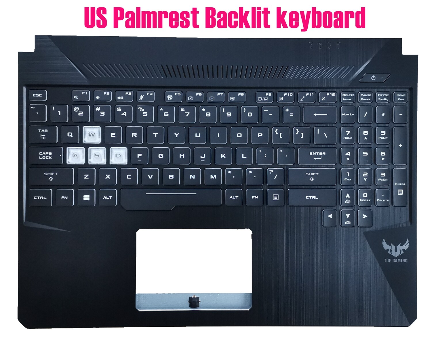 US Palmrest Backlit keyboard for Asus FX505G FX505D (Only for 4PIN)