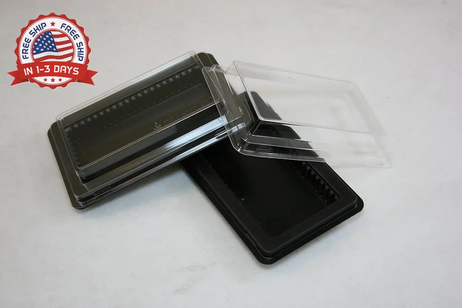Package Tray with Cover fit 10PCs Long DIMM (DDR, DDR2, DDR3, DDR4 or DDR5 Deskt