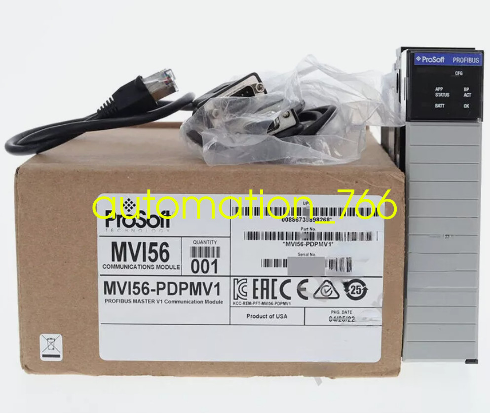 1PC New ProSoft MVI56-PDPMV1 Profibus Master DP-V1 Module Via DHL or FedEx
