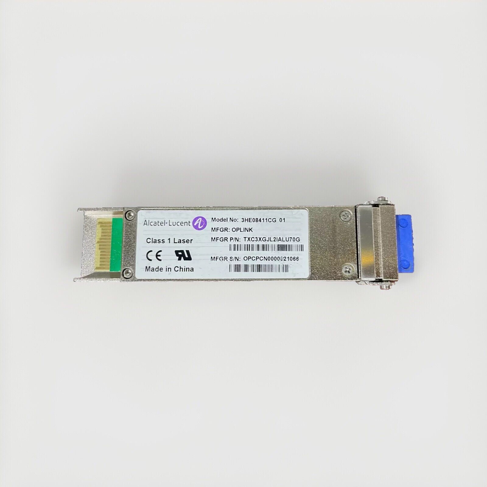 NEW Original Alcatel-Lucent  3HE08411CG XFP 10GBASE-ZR  CWDM 1591nm 70km