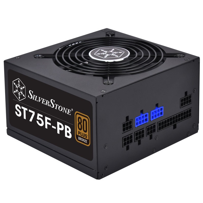 SilverStone SST-ST75F-PB Strider Plus Series 80 Plus Bronze 750 SST-ST75F-PB