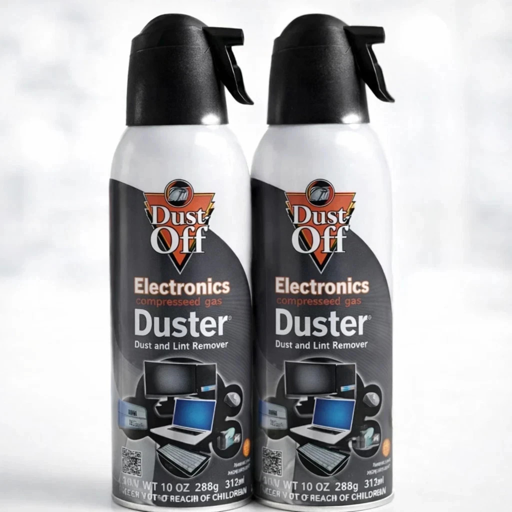 Dust-Off Electronics Compressed Air Duster 10 oz Cans – 2 Pack***