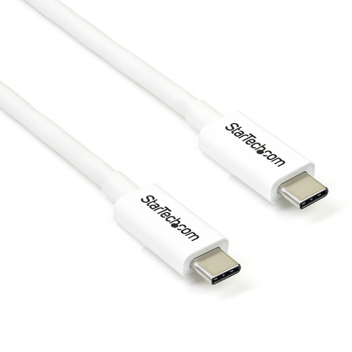 StarTech-New-TBLT3MM2MW _ STARTECH 6.6FT (2M) PASSIVE THUNDERBOLT 3 CA