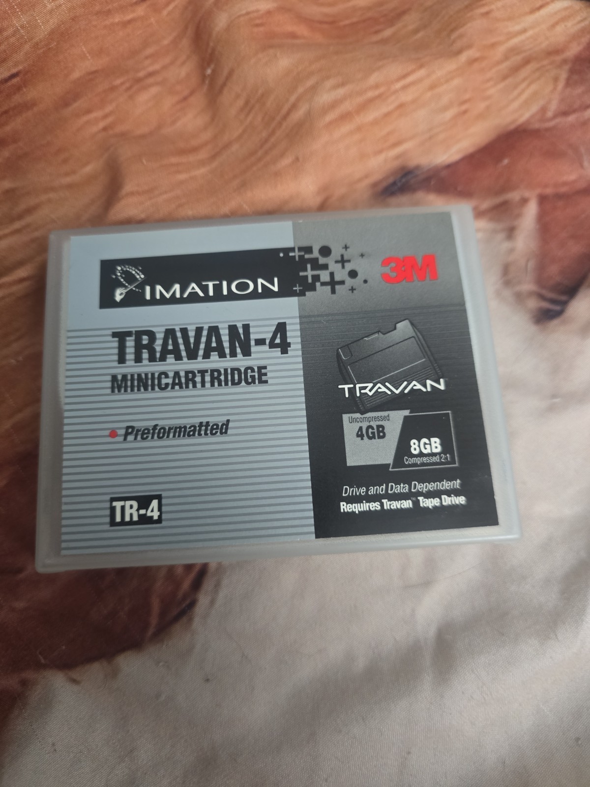 Imation Travan-4 Minicartridge Preformatted TR-4 3M NEW  T3#2