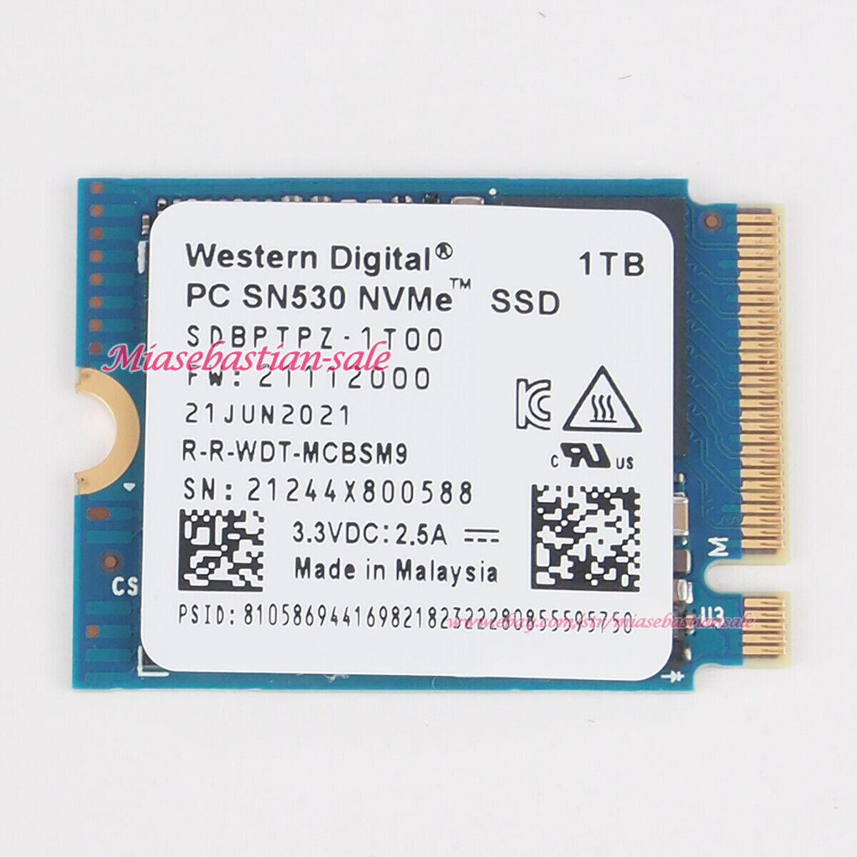 SN530 M.2 2230 SSD 1TB NVMe PCIe For Microsoft Surface Pro X Pro 7+ 8 Steam Deck