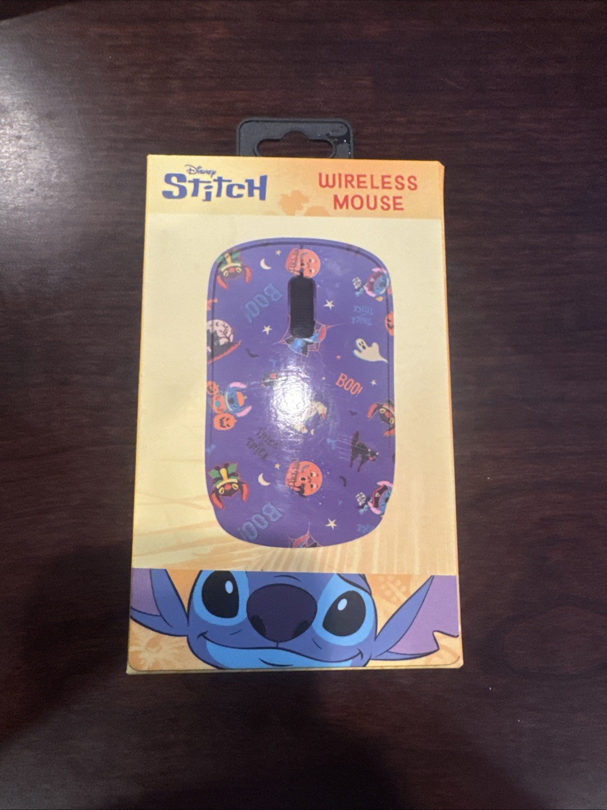 New Disney Stitch Wireless Mouse USB Connector Never Opened