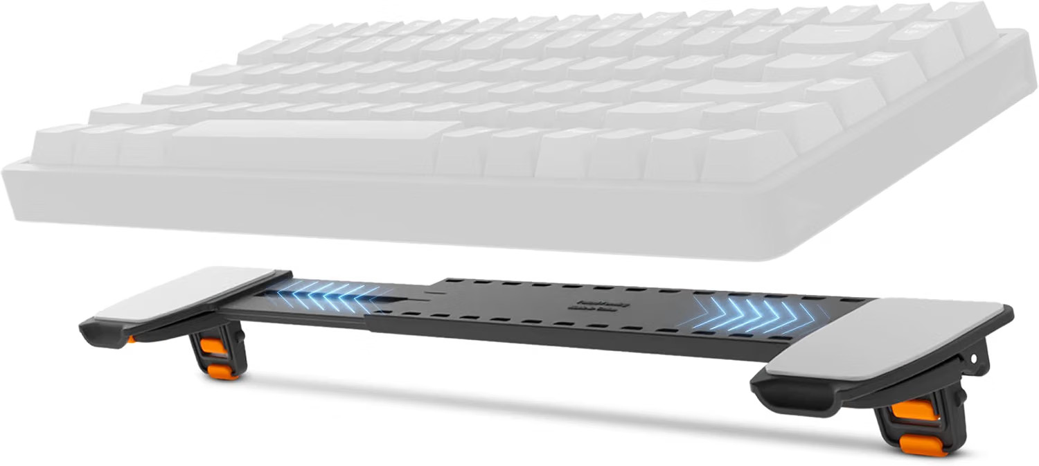 ESC Flip PRO Keyboard Stand for Desk (3rd Gen) – Extendable Width, 4 Adjustable 