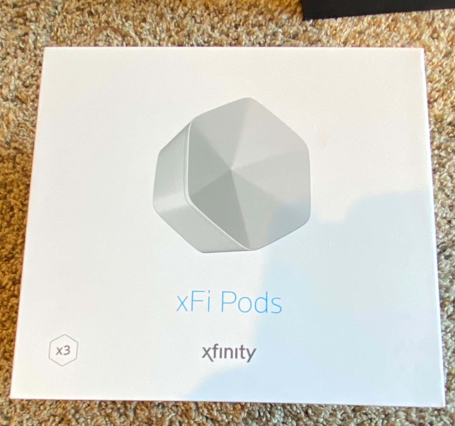 Xfinity xFi Pods WiFi Extender Mesh Pods Dual-Band 2.4/5GHz 3-Pack White