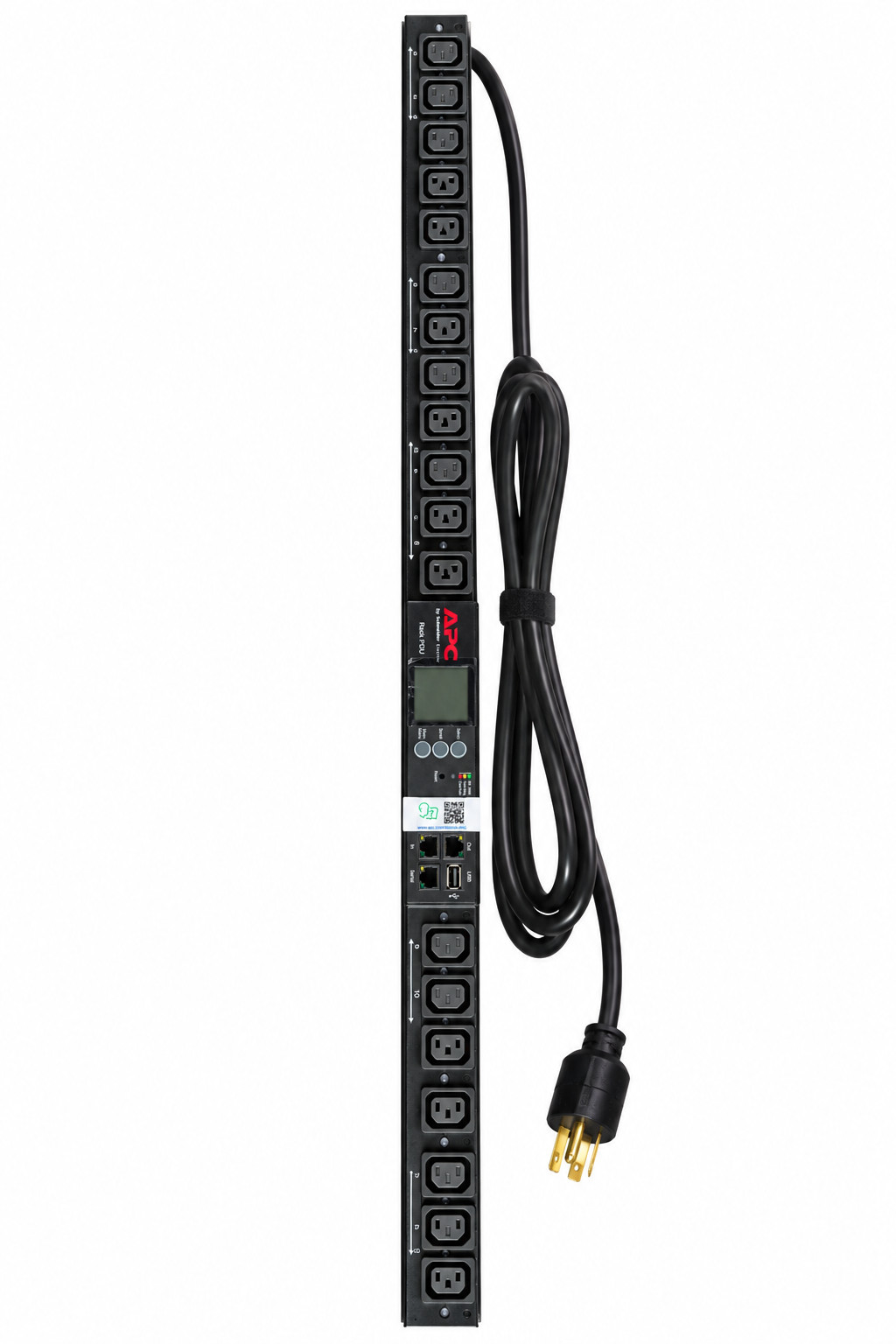 APC AP8941 Rack PDU 2G Switched 30A 200/208V 24-Outlet ZeroU 0U