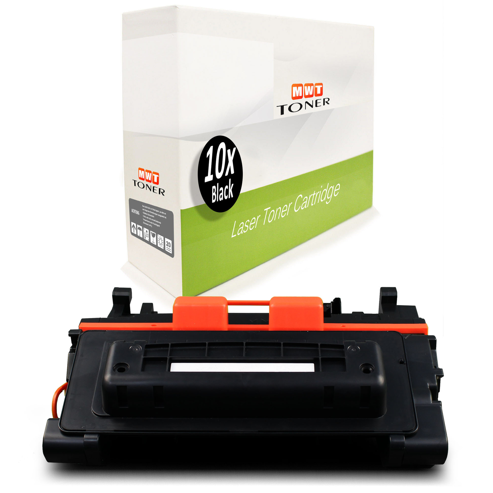 10x MWT XXL Compatible Toner Cartridge For HP CE390X 90X Black