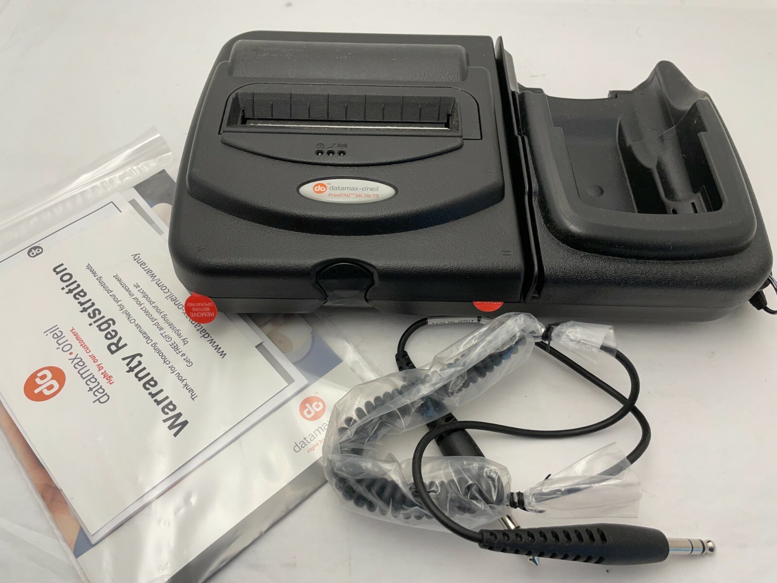 Datamax ONeil PrintPad 200424-100 MC70 MC75A0 Bluetooth Printer E-Charge DEX New