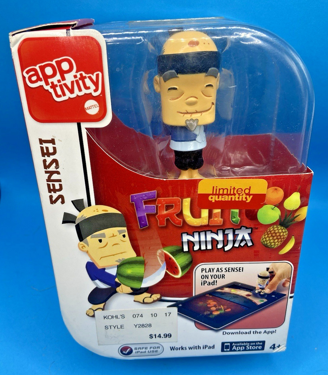 Fruit Ninja Mattel Works with IPAD SenseI App tivity NEW New in box