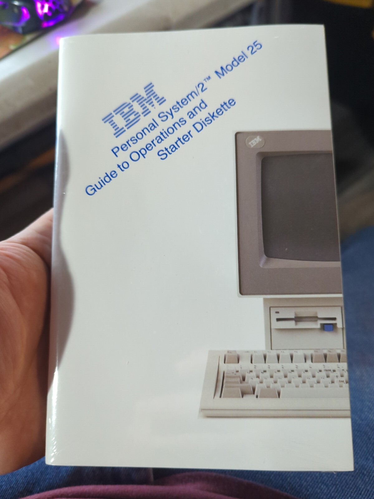 IBM PS/2 Model 25 - Guide to Operations and Starter Diskette Sealed Nos 