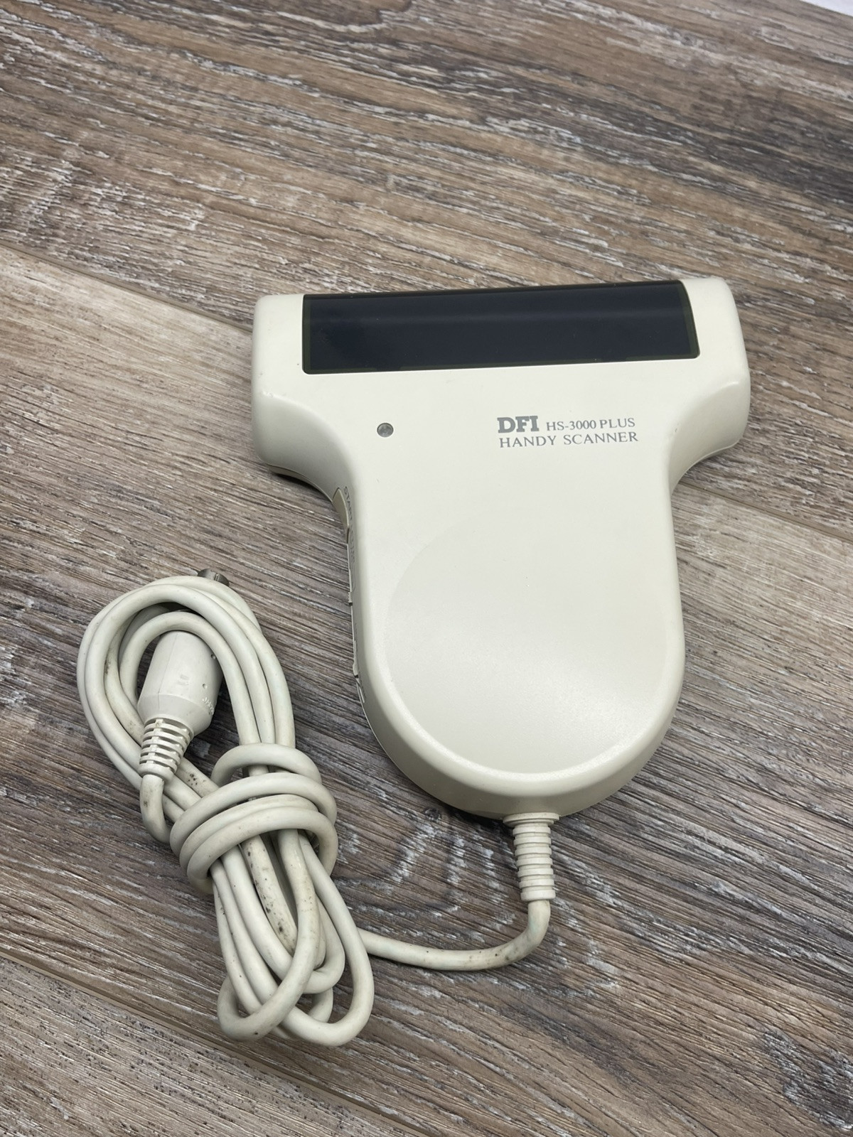 VINTAGE DFI HANDY SCANNER MODEL HS-3000PLUS SCANNER HS-300 PLUS TAIWAN