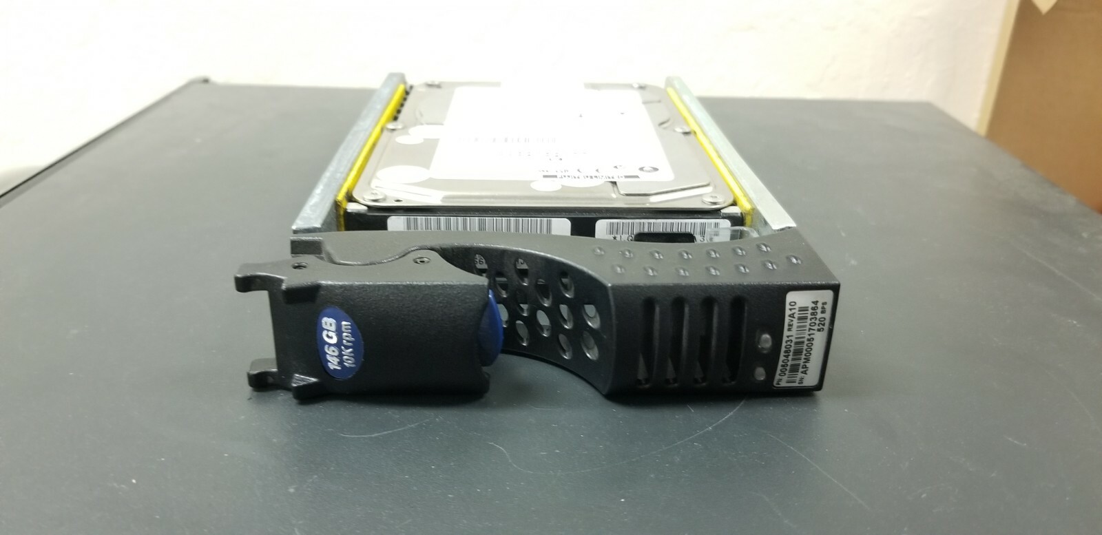 EMC CLARiiON 146GB 10K RPM Fiber Channel 3.5" Hard Drive YF744 with Tray