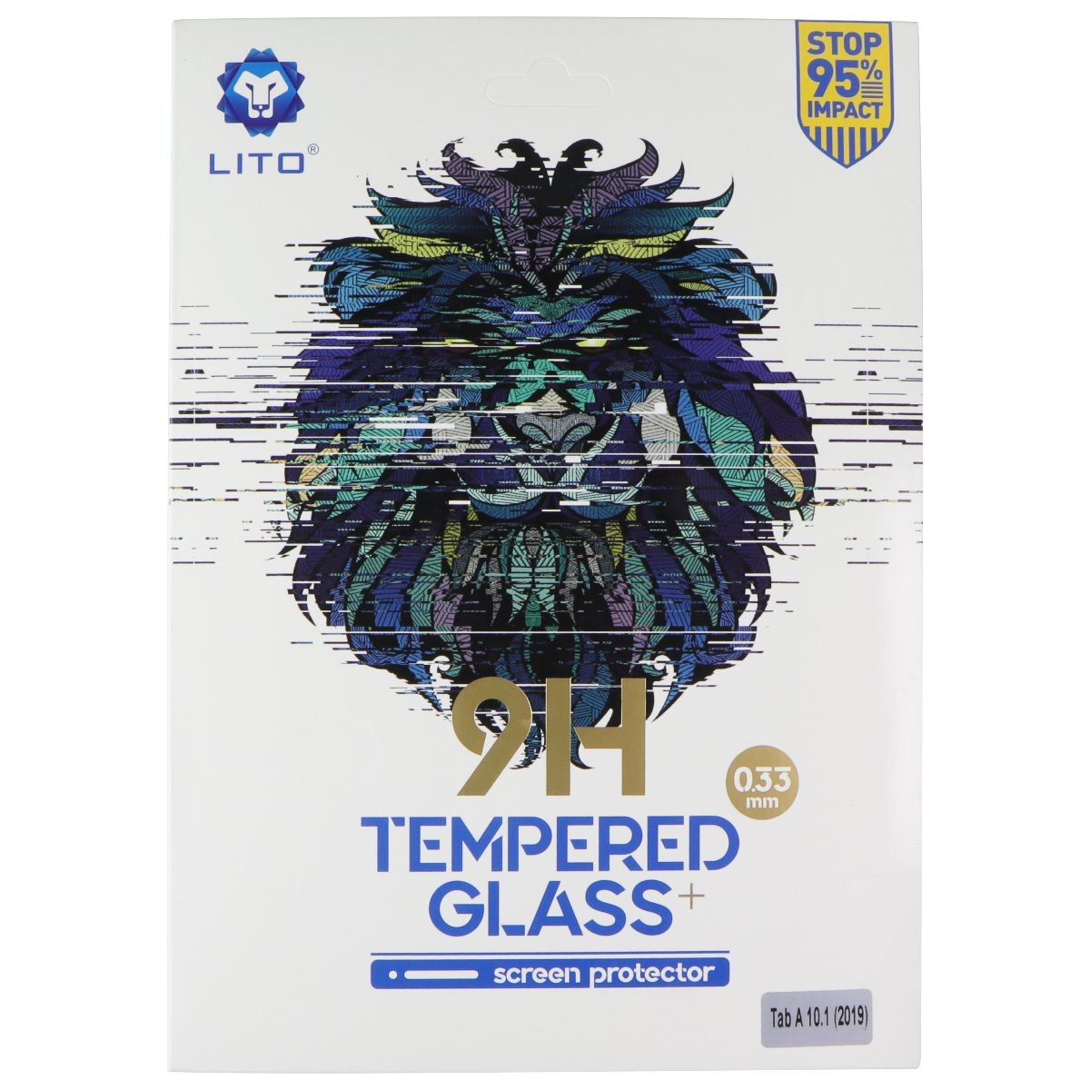 LITO 9H Tempered Glass Screen Protector for Galaxy Tab A 2019 (10.1-inch)