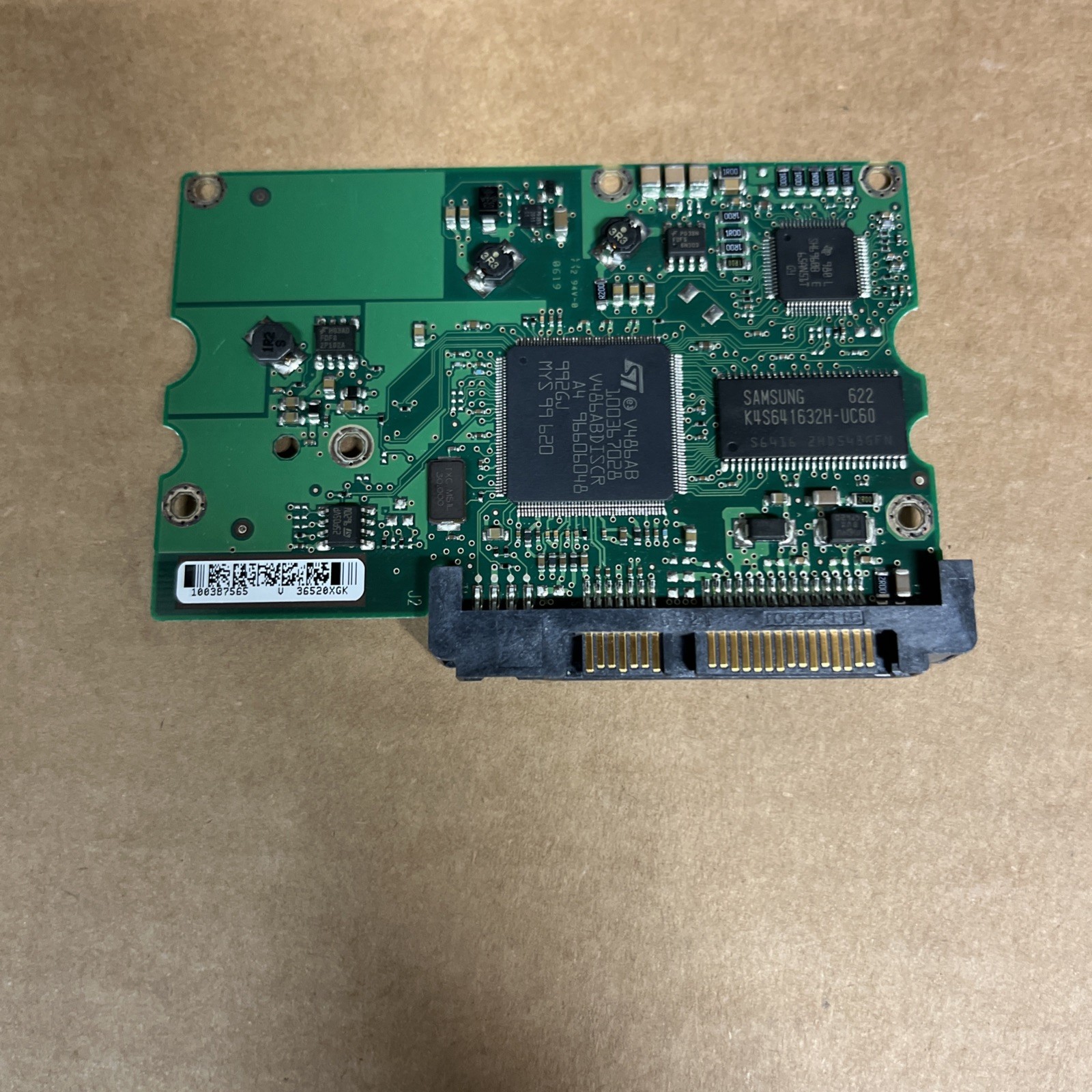 Seagate 100387575 PCB From 3.5" SATA Hard Drive ST3160812AS 7200.9 FW: 3.AAE