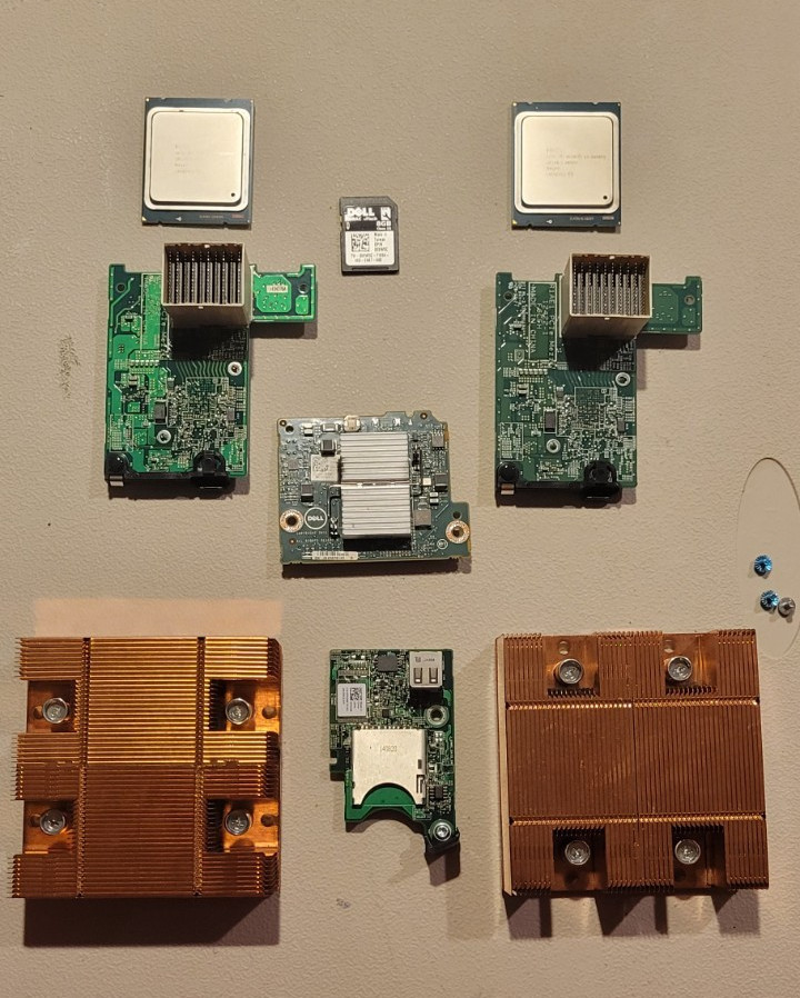 Dell PowerEdge M620 Server Parts – Genuine OEM Components. Please Review Photos