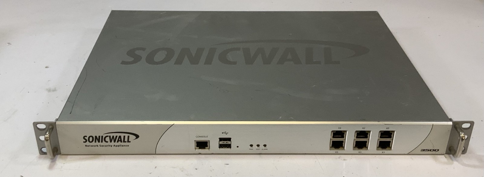 SonicWALL 1RK21-071 NSA 3500 Network Security Appliance Firewall, Silver "D6B"