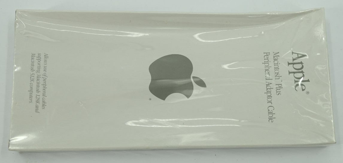 Vintage Apple Macintosh Plus peripheral adaptor cable M0199 NEW Factory Sealed