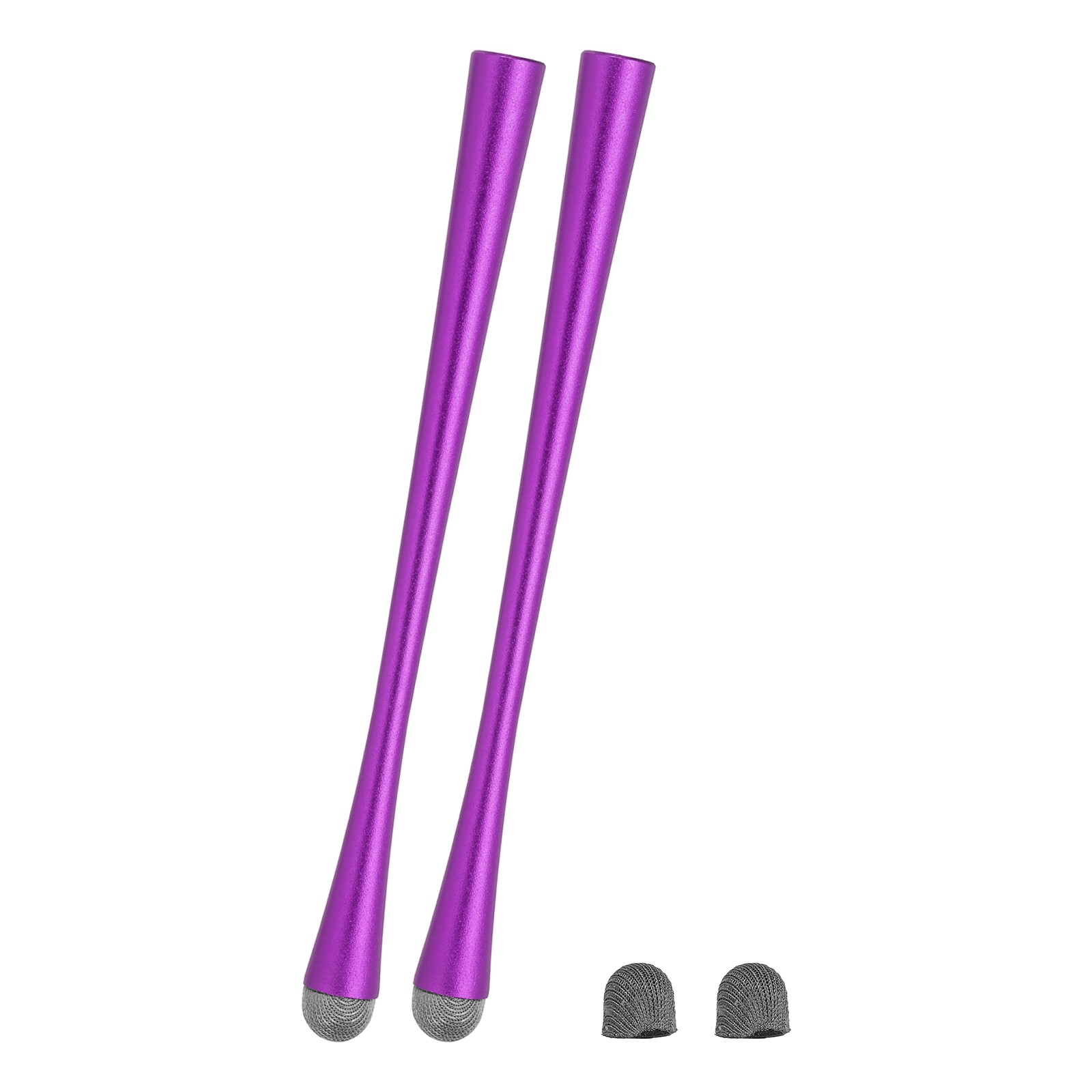 2Pcs, Slim Waist Stylus Pens Universal Capacitive Stylus Purple