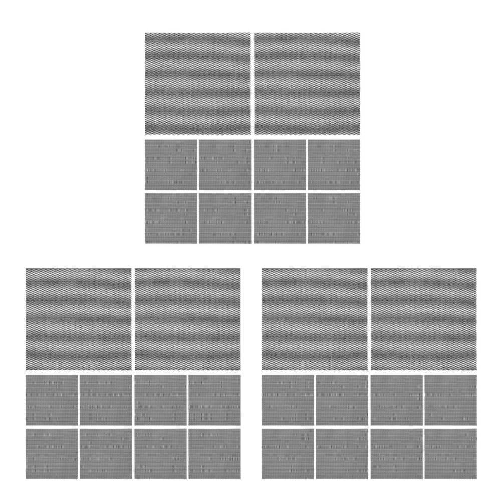 30 pcs Gaming Console Dust Cover: Mesh Covers - Effective Airflow Management