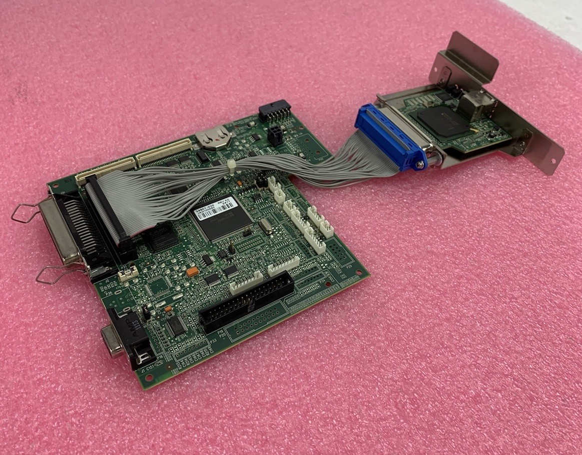 Zebra 34901-020 Main Logic Board w/ Network Card for 105SL Thermal Printer