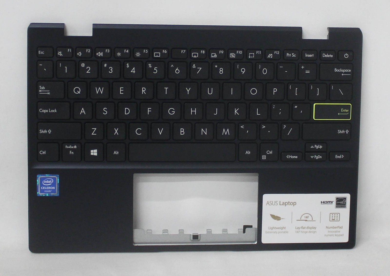 90NB0R41-R32US0 Asus Palmrest Top Ocver W/K/B_(Us)Module/As L210Ma-Db01"GRADE A"