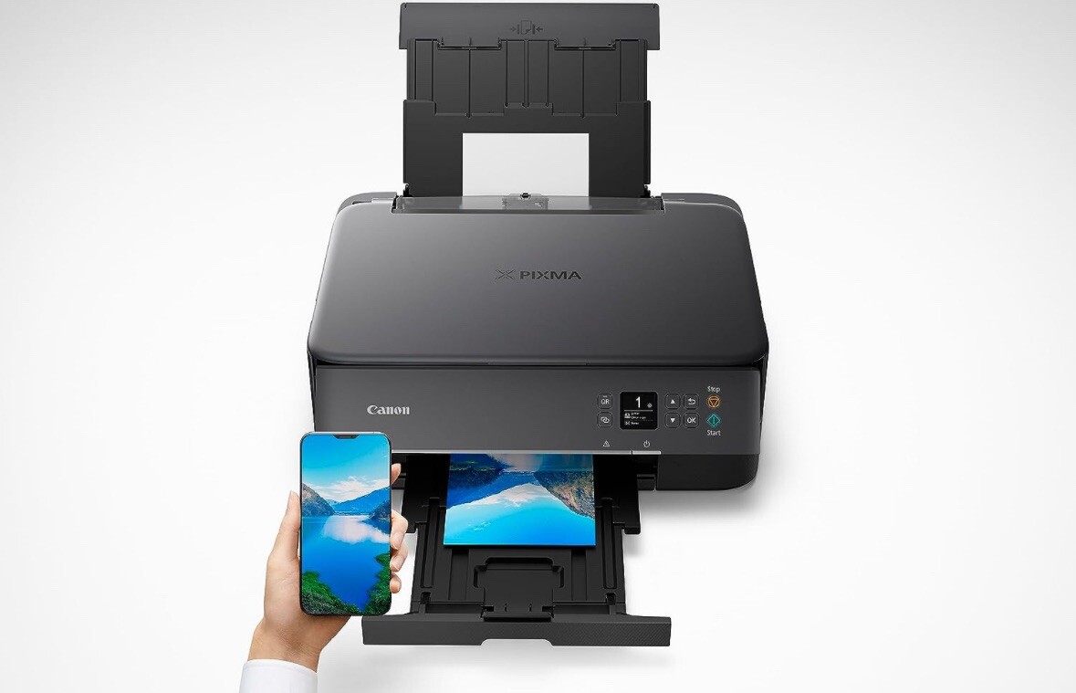 Canon PIXMA TS6420a Wireless All-In-One Inkjet Color Printer - Black
