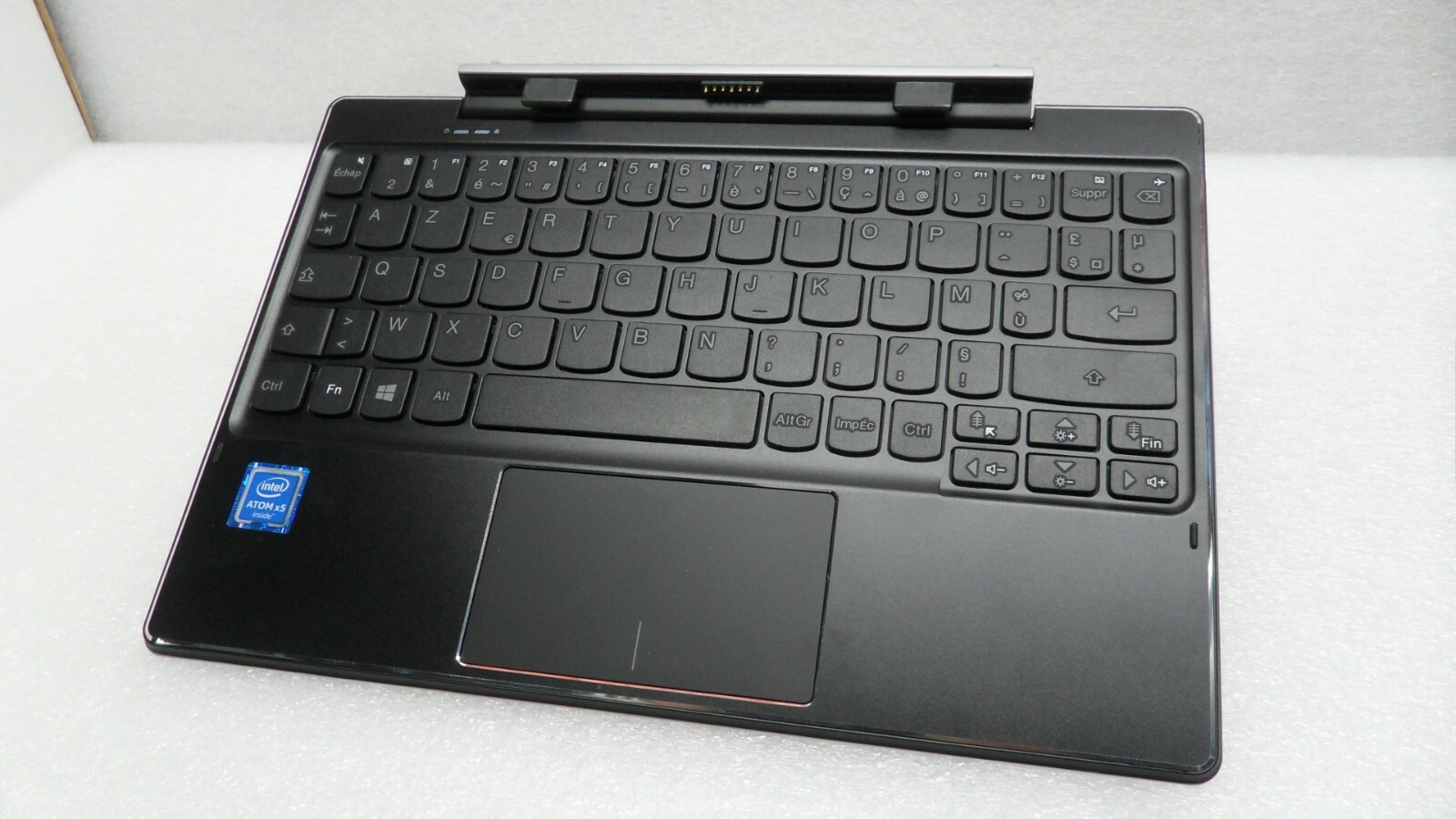 LENOVO MIIX-310-10ICR Palmrest w/French Keyboard Dock Station Used 5D20L64846