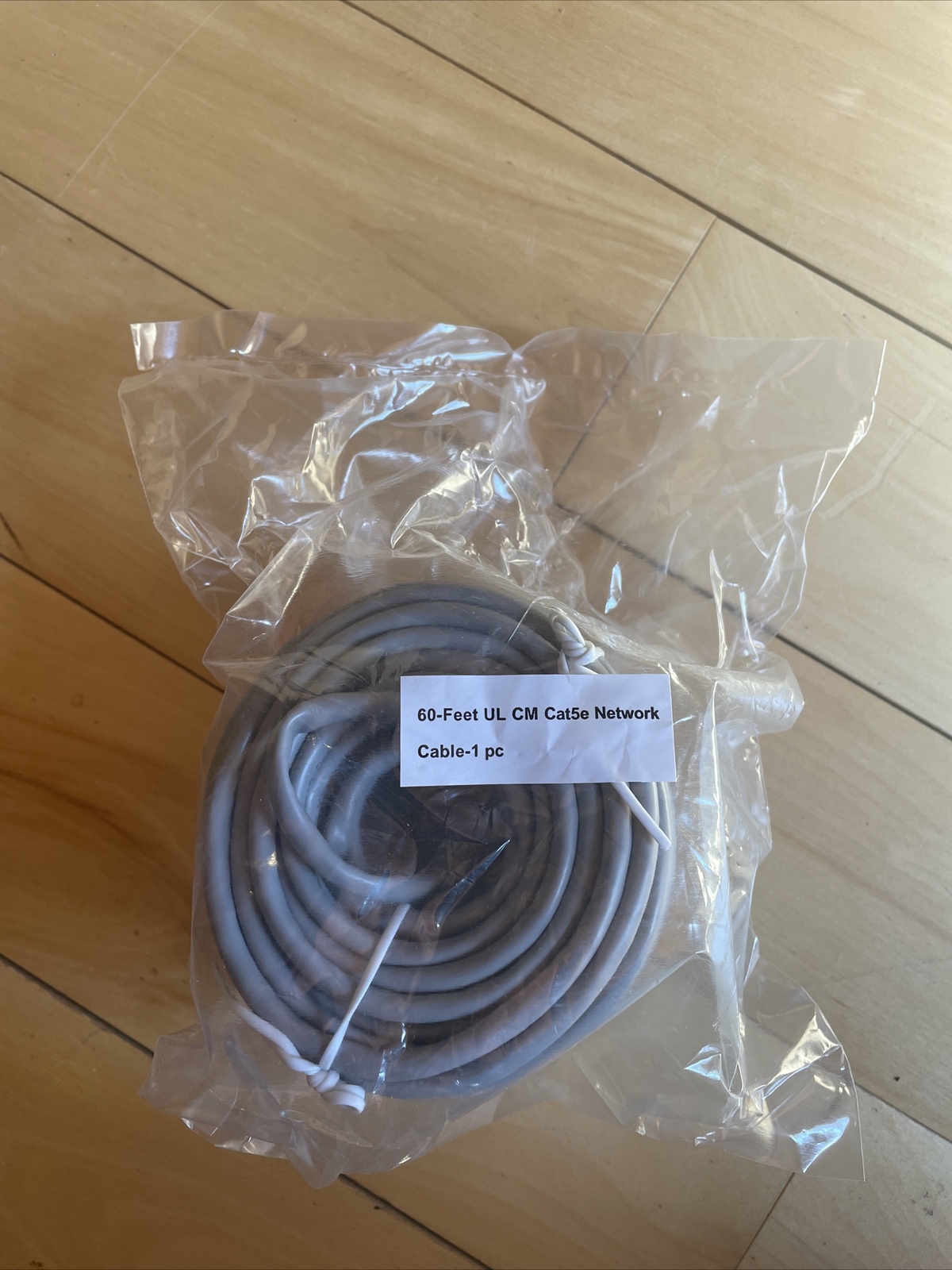 Lorex OEM Cat 5e Ethernet Network Cable GRAY 60ft Factory NEW SEALED