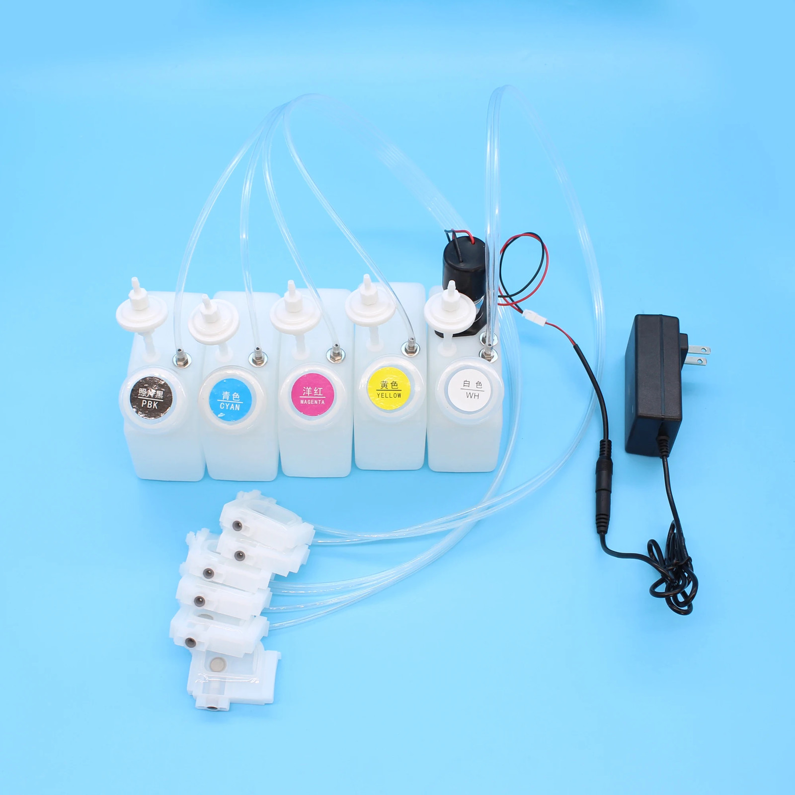 DTF CISS White Ink Circulation System for Epson L1800 1390 L805 printer