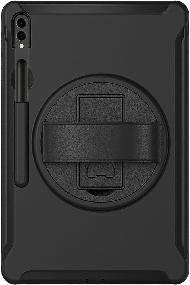 SaharaCase Protection Hand Strap Case for Samsung Galaxy Tab S9+ / S10+ - Black