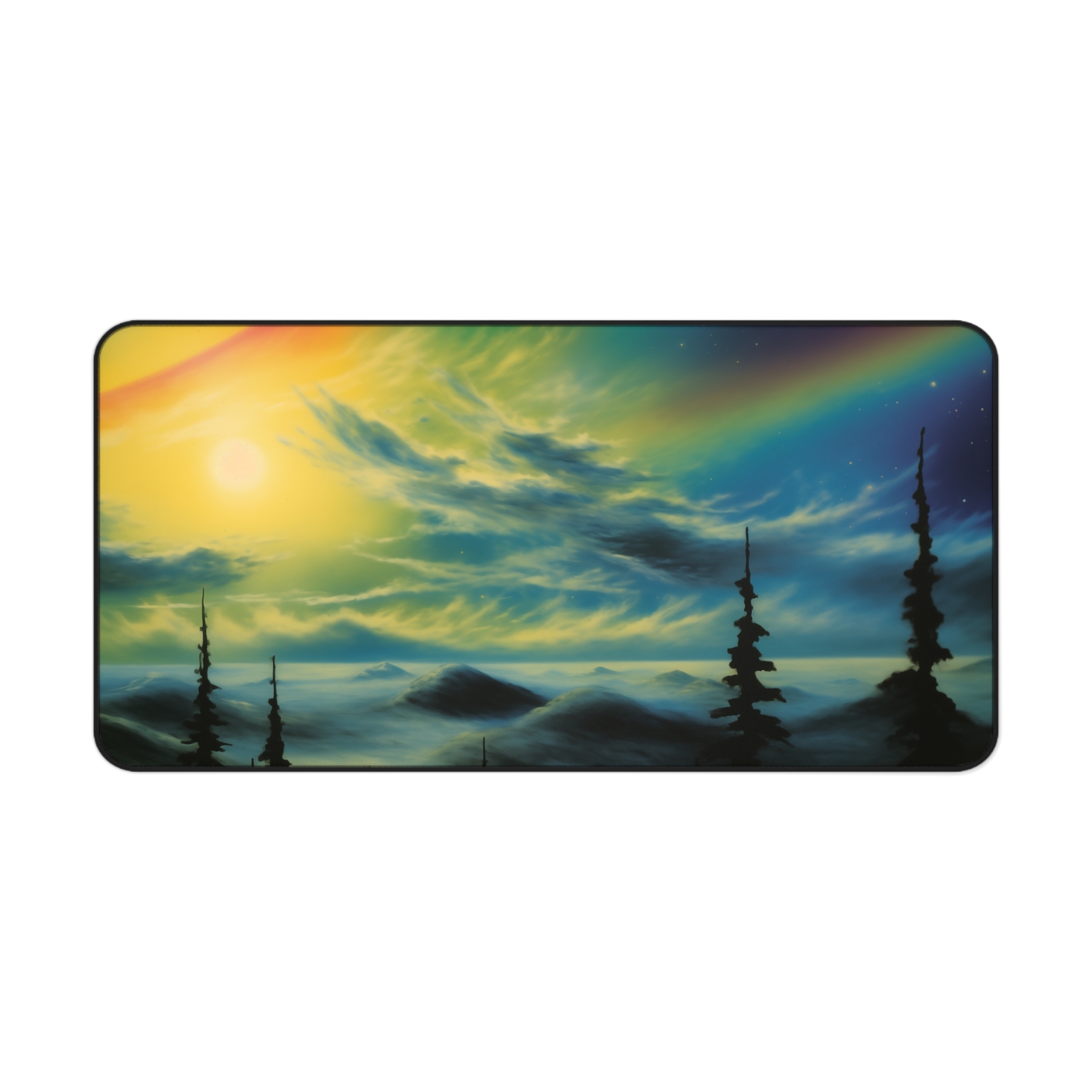 Japanese Art Mouse Pad, Modern Desk Mat, Large XL Deskmat, Gaming Mouse Pad 