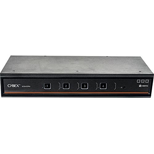 Avocent SC940DPHC400 KVM Switch 4 Port Dual DisplayPort USB-C