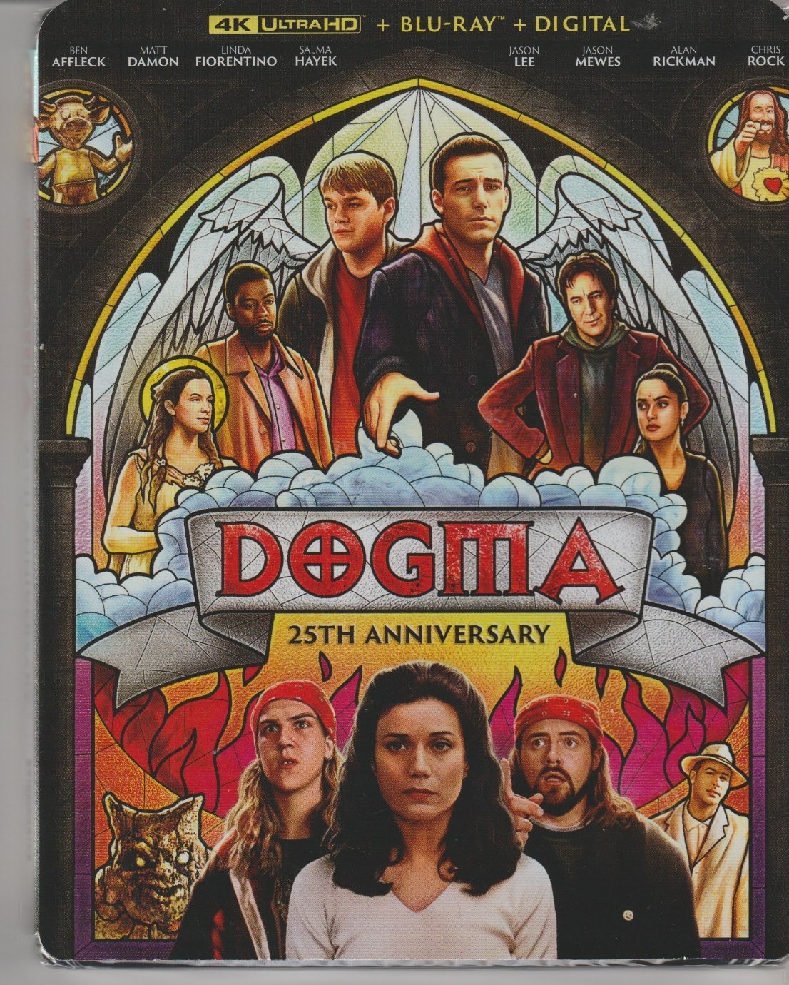 DOGMA 25TH ANNIVERSARY (4K ULTRA HD + BLU RAY + DIGITAL  W/SLIPCOVER) NEW