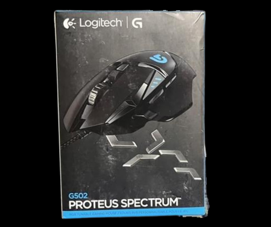 Logitech G502 Proteus Spectrum  Wired  Mouse Black