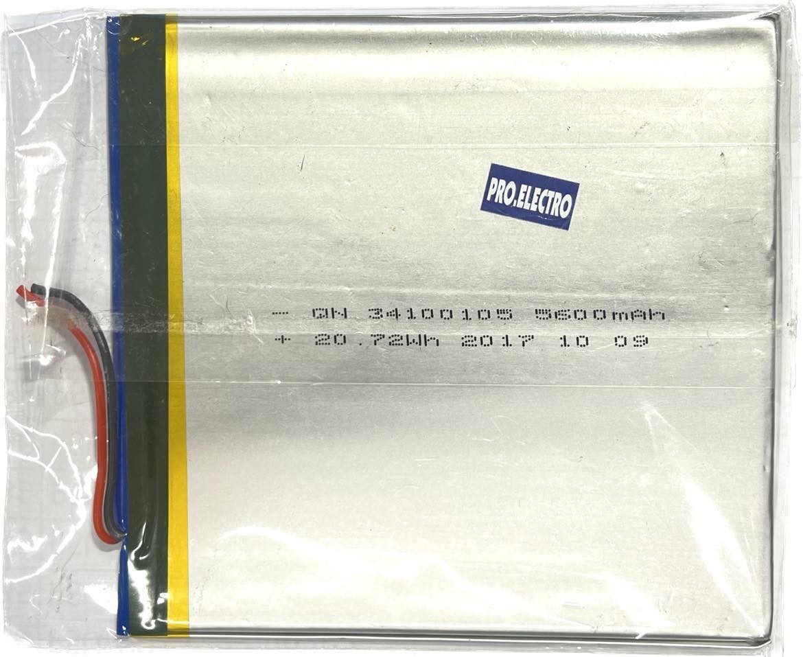 PRO ELECTRO Tablet Battery 34100105 5600mAh (105x110mm)