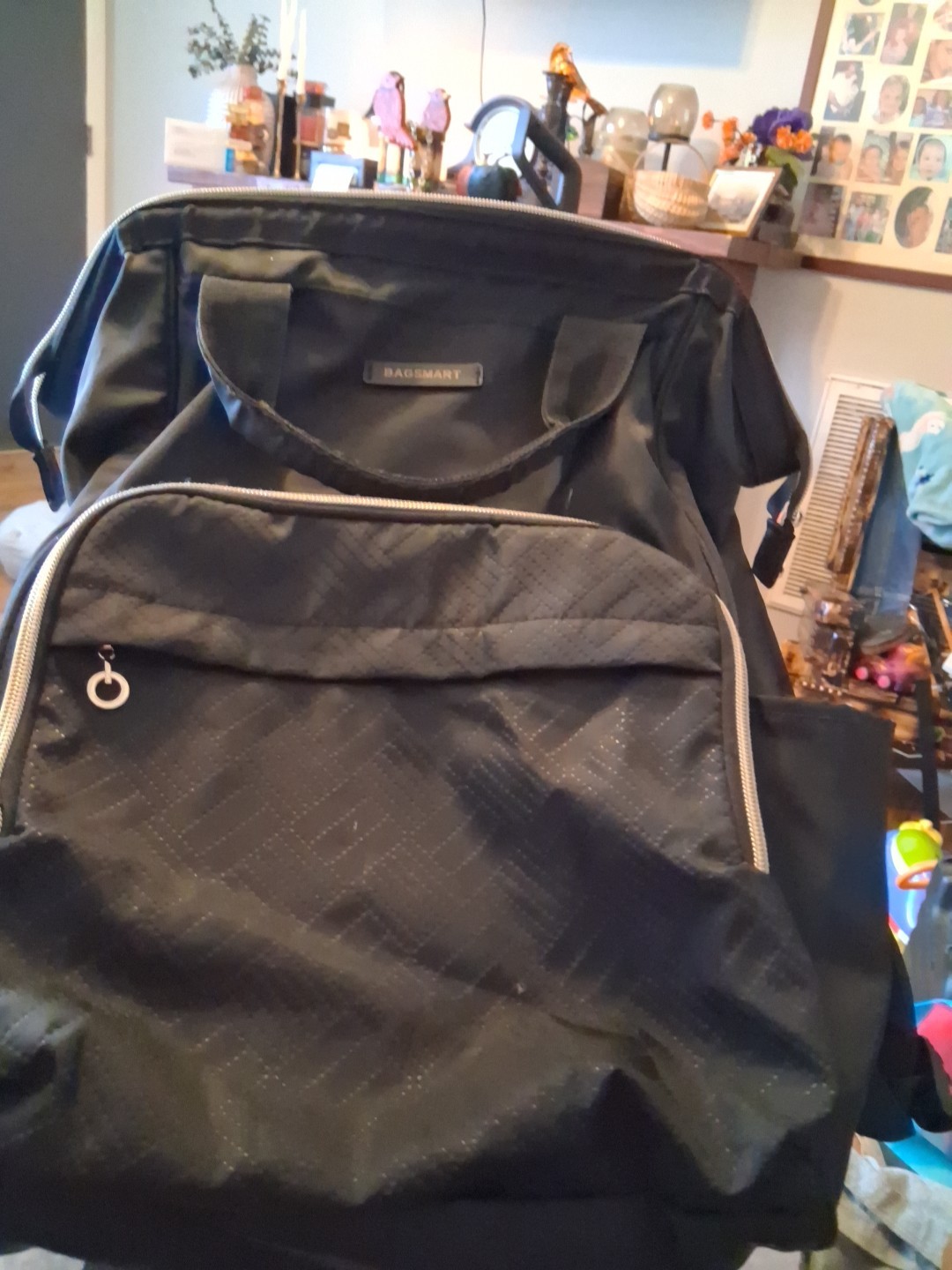 BAGSMART Laptop Backpack Purse for Women, 15.6 Inch Travel Laptop Backpack