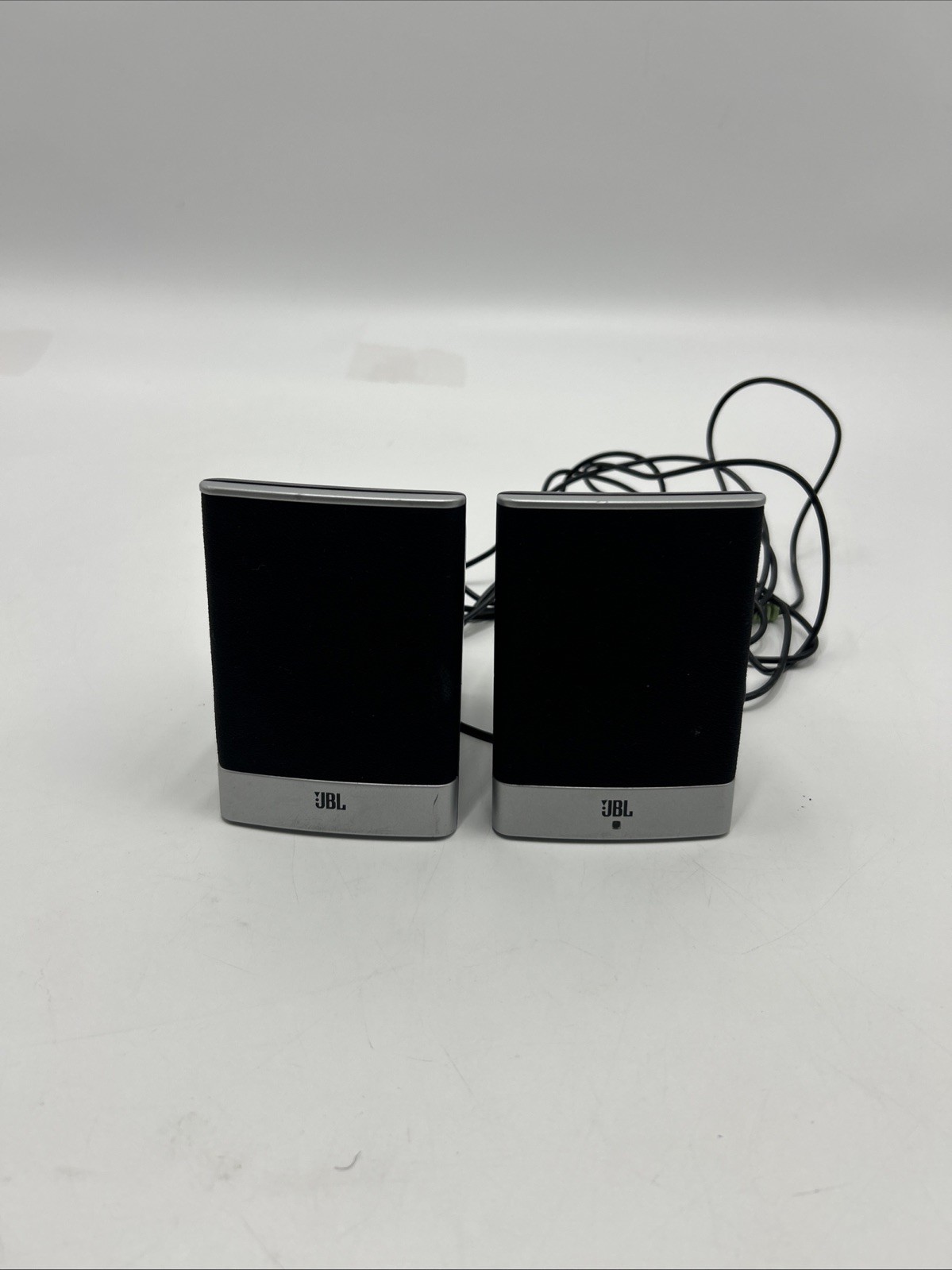 JBL 5187-8359 RHYTHM PC Desk Speakers Tested Working * NO POWER ADAPTER