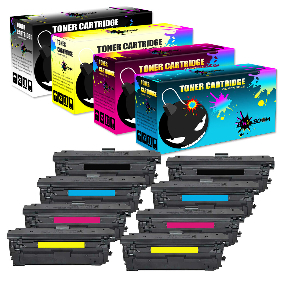 8 Toner replace for HP CF360A-3A 508A Color LaserJet Enterprise M577z M553dn