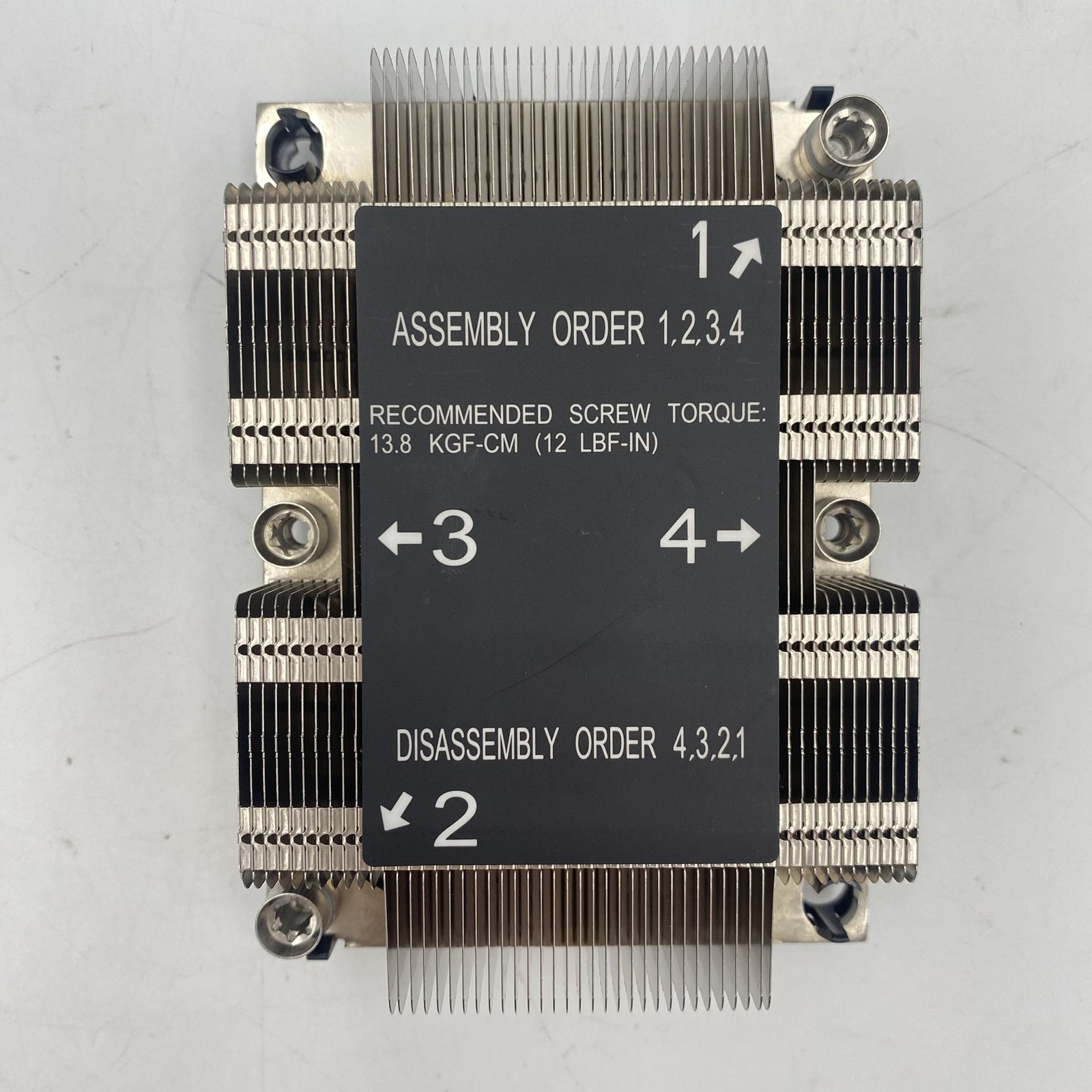Supermicro 1U Passive CPU Heat Sink Socket for X11 SNK-P0067PS
