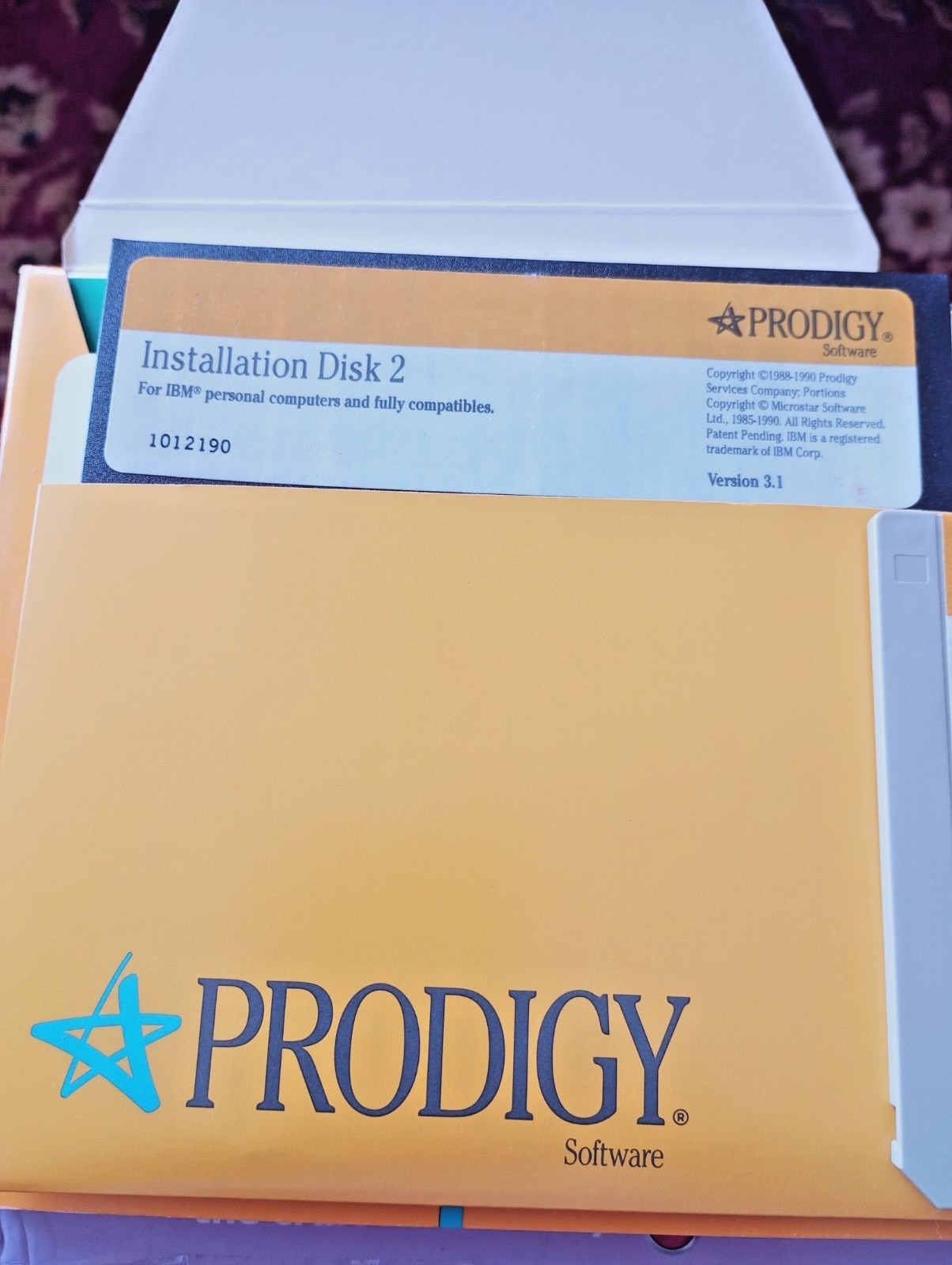 Vintage Prodigy Interactive Personal Service Start-Up Kit dual media