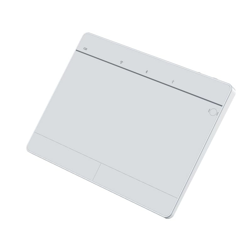 Wired&2.4GWireless&Bluetooth Trackpad for Windows 10/11,Rechargeable Touchpad...
