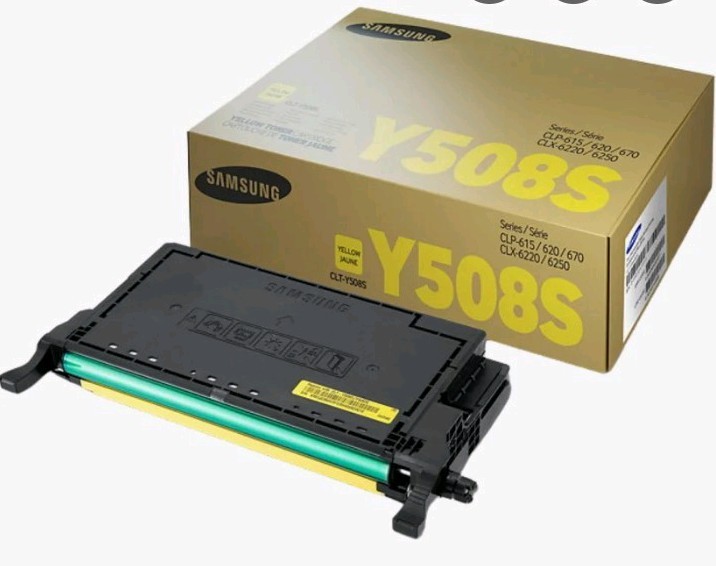 Samsung CLT-Y508S Yellow Toner Cartridge