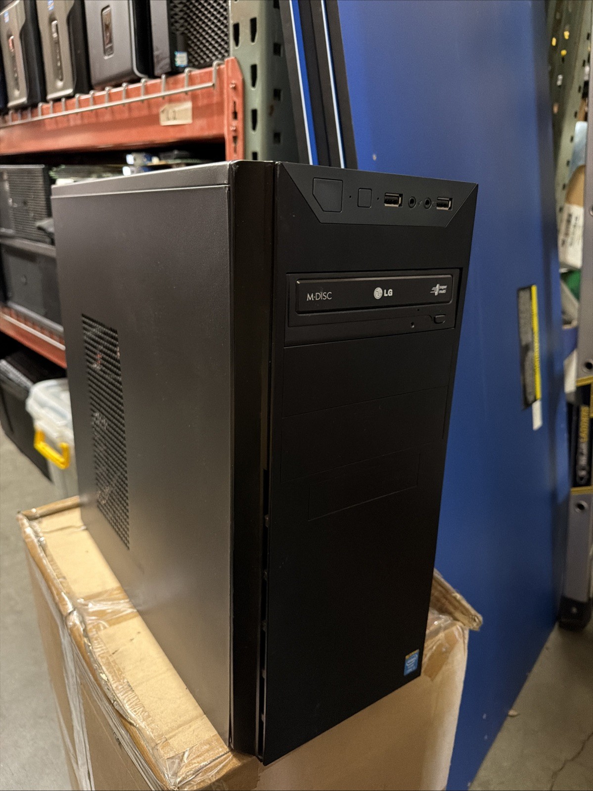 Vintage Desktop Computer Tower Case Antec