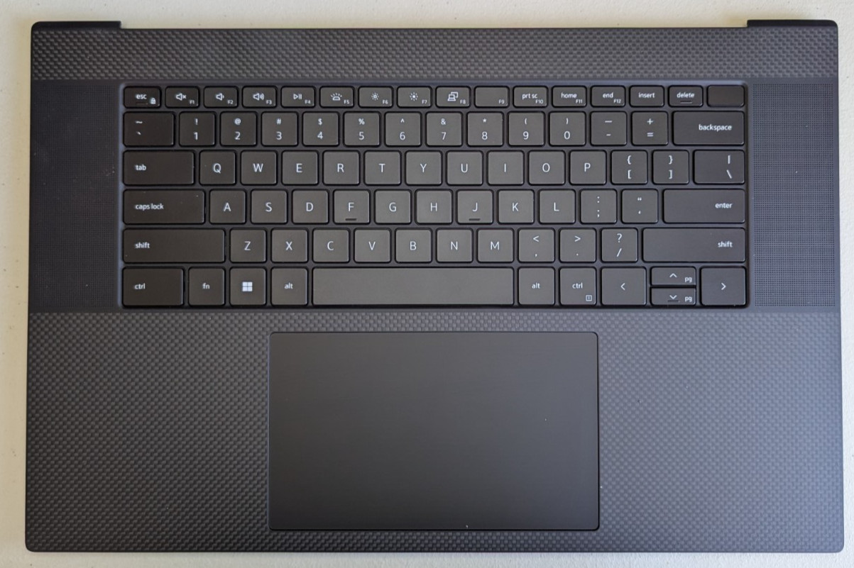 NEW OEM Dell XPS 9720 Precision 5770 En Keyboard Palmrest Backlit Touchpad G12XP