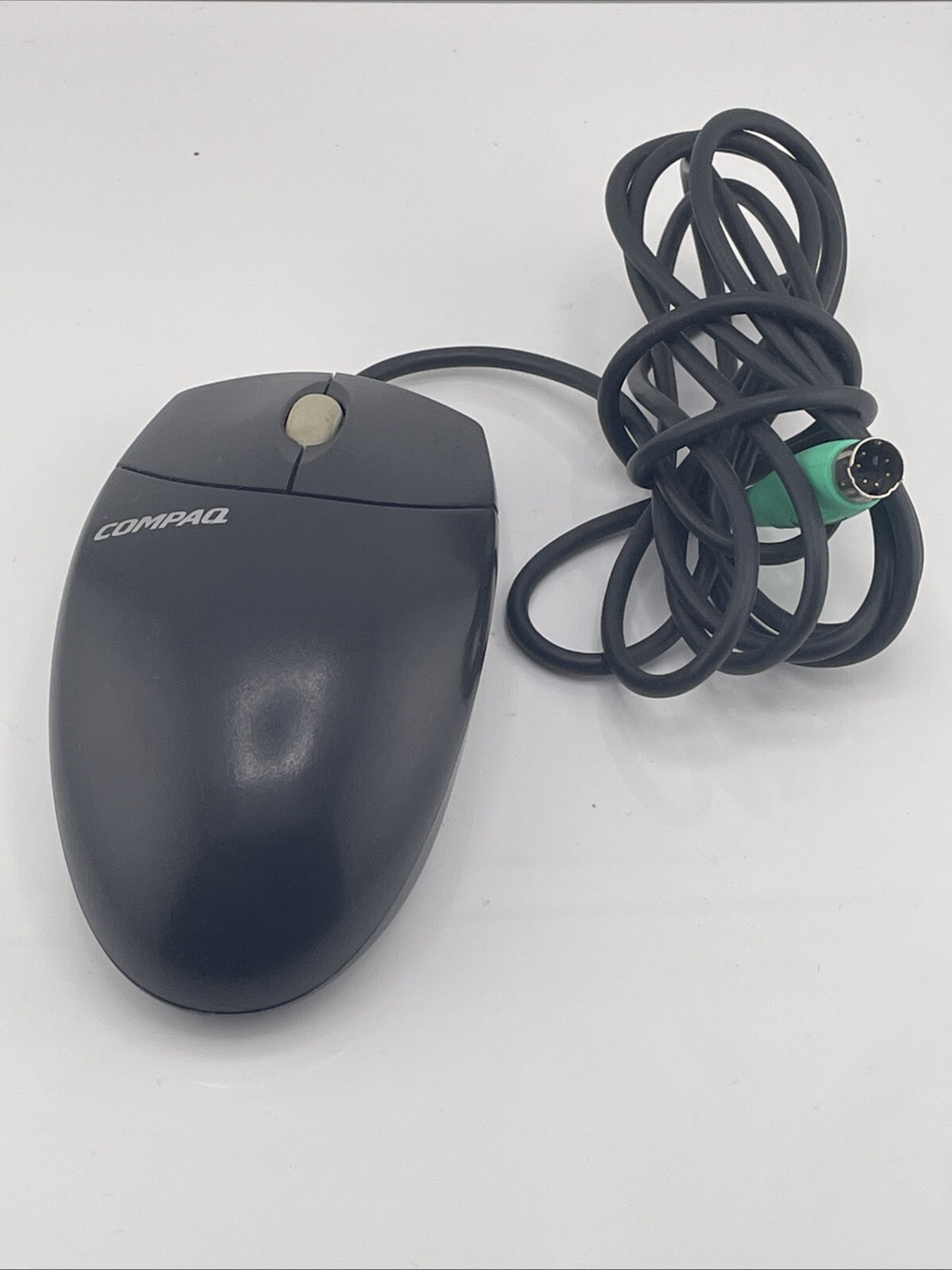 Compaq Logitech M-S69 PS/2 Wired Ball Mouse with Scroll Wheel